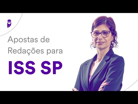Apostas de Redações para ISS SP - Prof. Patrícia Manzato