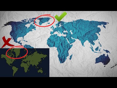 Why All WORLD Maps Are Wrong? How the World Map Looks Wildly Different Than You Think.