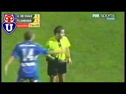 Universidad de Chile 1 -2 Flamengo  Golazo de Montillo Varios Relatos