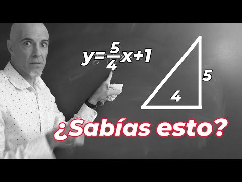 LO QUE NADIE TE CUENTA DE LA ECUACIÓN DE UNA RECTA, y=ax+b