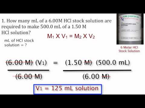 13.10 Dilution Problems
