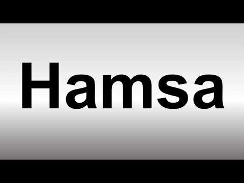 How to Pronounce Hamsa