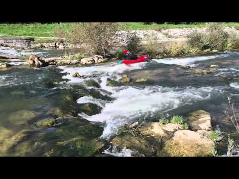 Ammer Weilheim Borstenpass mit Packraft