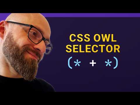 What Is [the] CSS Owl Selector (“* + *”)?