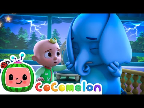 I Hear Thunder! 🌩️ Rain, Wind & Snow! ☀️❄️| NEW 🌩️ CoComelon Animal Time | Animals for Kids