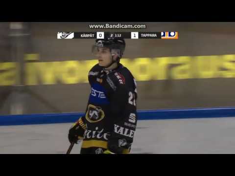 Mikko Niemelän taklaus (KÄRPÄT-TAPPARA 20.10.2016)