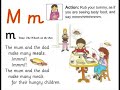 Phonics M With Song Jolly Phonics