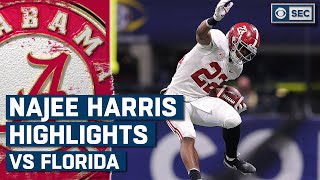 Najee Harris Highlights vs. Florida Gators: 2020 SEC Championship | CBS Sports HQ