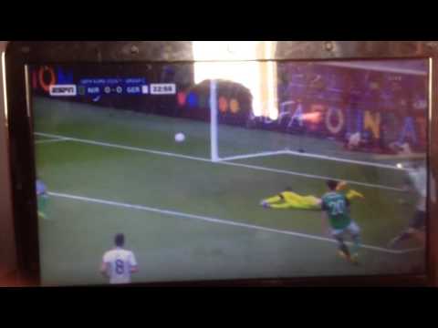 Thomas Müller epic chance vs Northern Ireland | Euro 2016