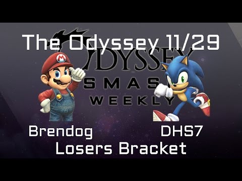 The Odyssey 11/29 - Brendog (Mario) vs. DHS7 (Sonic)