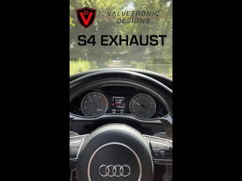 7MPG? 😲POV driving an S4 with VALVETRONIC Designs Exhaust #audi #s4 #exhaust #car #valvetronic