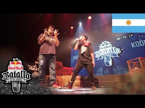 PAPO vs KODIGO - Octavos: Final Nacional Argentina 2013 - Red Bull Batalla de los Gallos