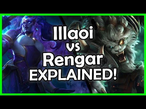 RENGAR MATCHUP EXPLAINED! Rank 1 Illaoi's Illaoi vs Rengar Guide - League of Legends