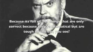 Orson Welles - Findus Commercial Outtake