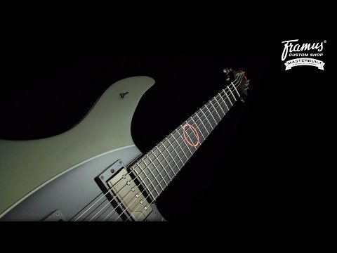 Framus Custom Shop Masterbuilt - Stormbender/Devin Townsend Signature - Olive Wings #17-3725