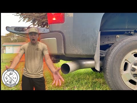 INSTALL A 5" STRAIGHT PIPE ON YOUR LML DURAMAX (LOUD!)