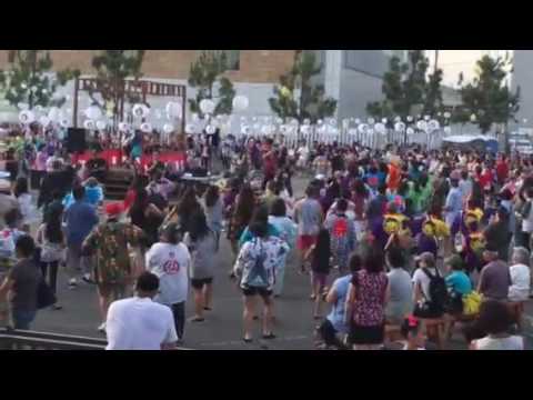 Obon Dancing at Nishi Hongwanji, June, 2017