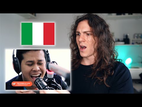 Mister World Italy Reacts to - Marcelito Pomoy "The Power Of Love" 🇮🇹