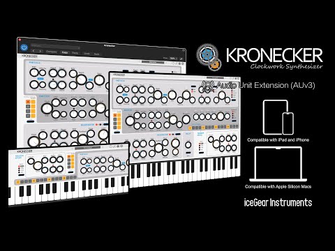 Kronecker - Clockwork Synthesizer - AUv3 Plugin Synthesizer