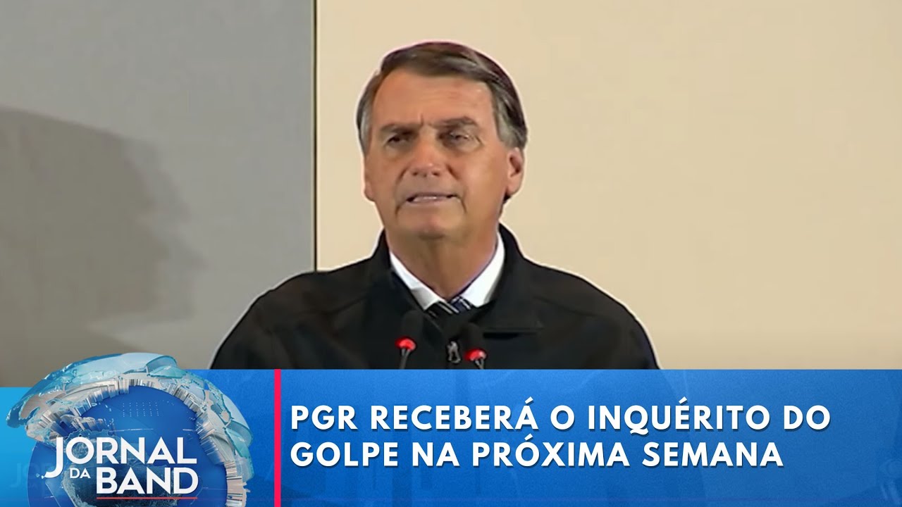 PGR receberá o inquérito do golpe na próxima semana | Jornal da Band