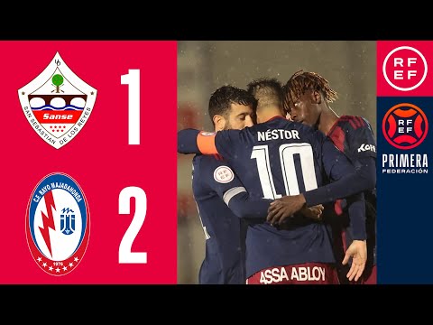 RESUMEN #PrimeraFederación | UD 'Sanse' 1-2 CF Rayo Majadahonda | Grupo 1 | Jornada 18