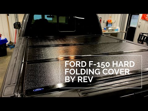 Ford F-150 Hard Folding Between the Rails Bed Cover by REV