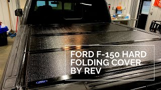 Ford F-150 Hard Folding Between the Rails Bed Cover by REV
