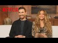 JLo Brett Goldstein React To Secret Workplace Romance Stories Office Romance Netflix