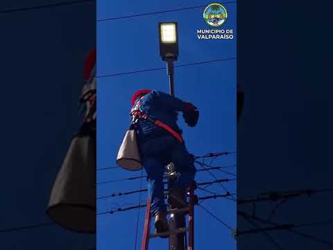 Valparaíso cuenta con más iluminación y seguridad