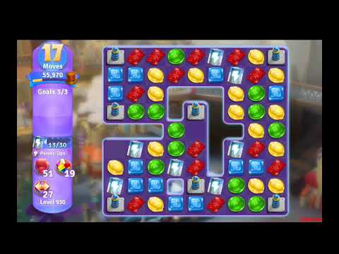 Wonkas World of Candy Level 930 NO BOOSTERS - A S GAMING ✔