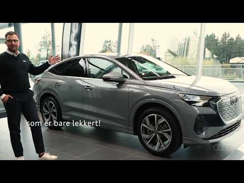 Vi har leveringsklare Audi Q4 Sportback e-tron i Trondheim