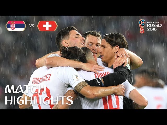 Switzerland defeat Serbia 2-1