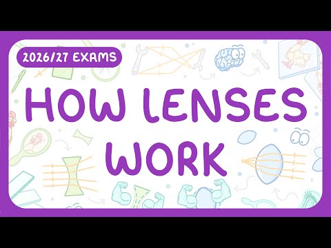 GCSE Physics - How Lenses Work - Convex & Concave Lenses | Real & Virtual Images (2026/27 exams)
