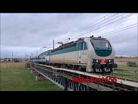 E403 016 per INV Messina C.-Bari Lamasinata -Reggio C.C., arrivo a Bari L. ta e transito a Molfetta!