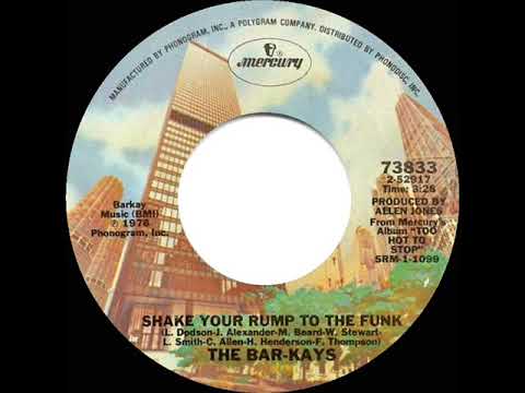 1976 HITS ARCHIVE: Shake Your Rump To The Funk - Bar-Kays (stereo 45)