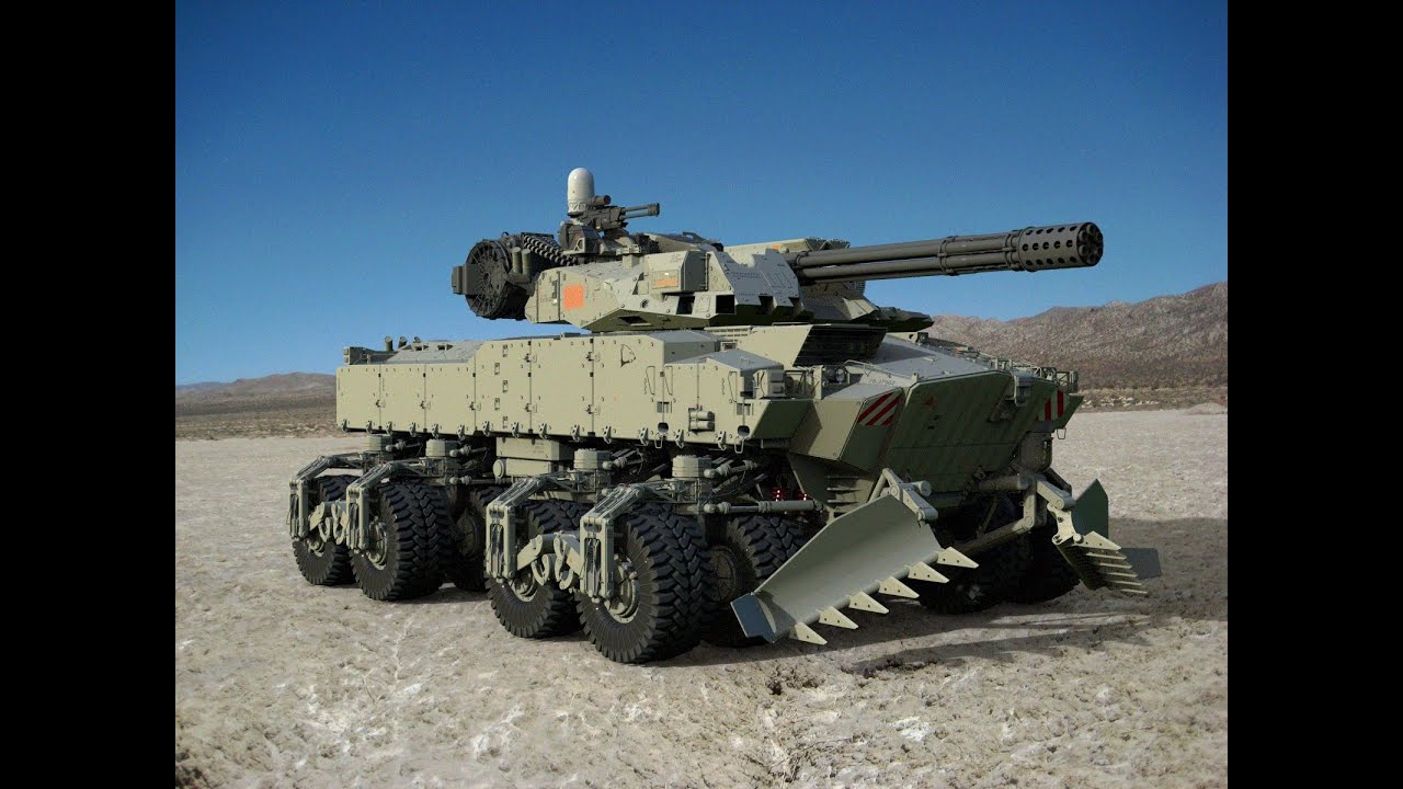 Sci fi Infantry fighting vehicle 3D Model