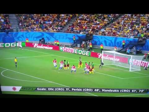 Croatia vs Cameroon (4-0) fifa world cup 2014