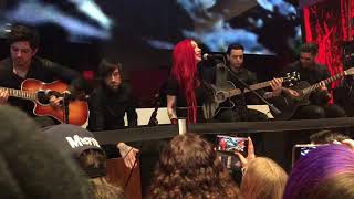 New Years Day Fucking Hostile Acoustic live