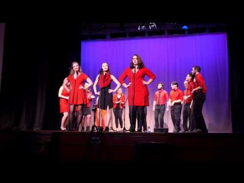 In the Mood by Puppini Sisters (a cappella) - Fordham Hot Notes