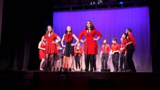 In the Mood by Puppini Sisters (a cappella) - Fordham Hot Notes