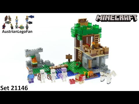 Vidéo LEGO Minecraft 21146 : L'attaque des squelettes