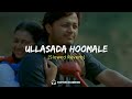 Ullasada Hoomale Slowed Reverb Lo Fi Kannada Lofi Studio