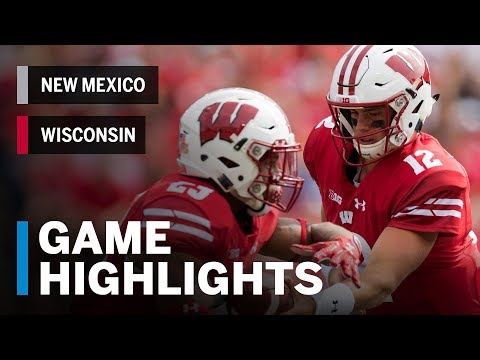 Highlights: New Mexico Lobos vs. Wisconsin Badgers | Big Ten Football