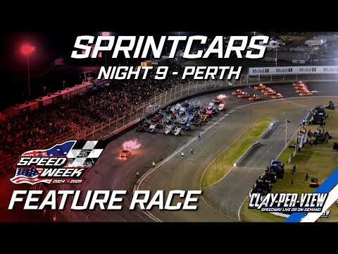 Sprintcars | USA vs. WA Speedweek - Perth - 11th Jan 2025 | Clay-Per-View