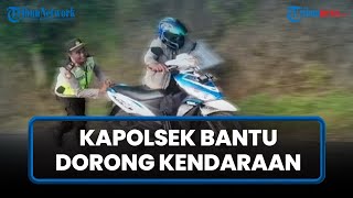 Kisah Perjuangan Kapolsek Gedangsari, Setiap Hari Dorong Kendaraan di Tanjakan Clongop Gunungkidul