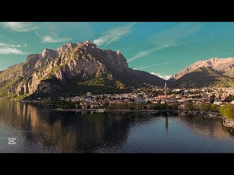 Lecco from the Sky - Cinematic Lake Drone Tour