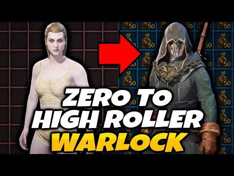 WARLOCK ZERO TO HIGH ROLLER (Double or Nothing) | Dark and Darker