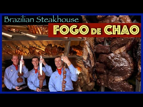 Churrasco Churrasco Brasileiro Fogo de Chao em Orlando, FL #rainorshinetravel #braziliansteakhouse