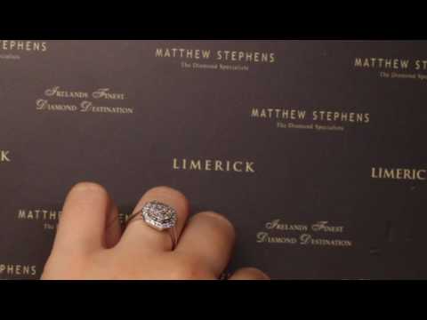 52414 - Vintage Inspired Cluster Diamond Ring T0.96ct