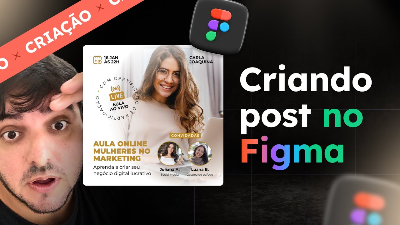 Criando post do Instagram no Figma